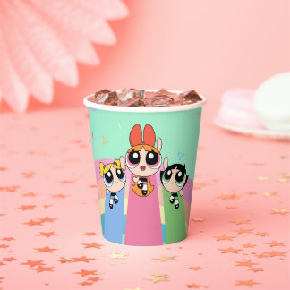Powerpuff Girls Fly High Paper Cups