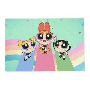Powerpuff Girls Fly High Placemat