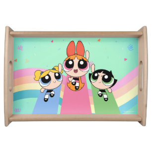 Powerpuff Girls Fly High Serving Tray