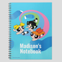 Powerpuff Girls Fly Through The Sky Notebook