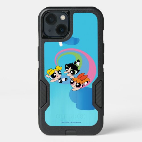 Powerpuff Girls Fly Through The Sky iPhone 13 Case