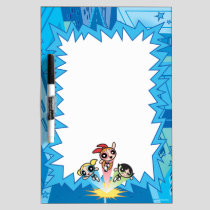 Powerpuff Girls Launch Into The Air Dry Erase Board