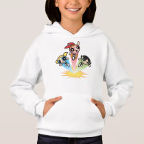 Powerpuff Girls Launch Into The Air Hoodie