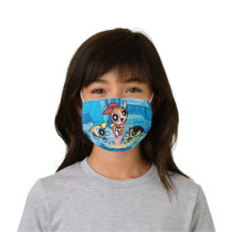 Powerpuff Girls Launch Into The Air Kids' Cloth Face Mask