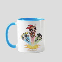 Powerpuff Girls Launch Into The Air Mug