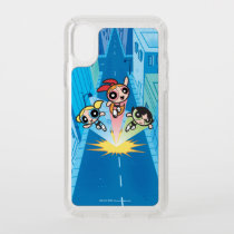 Powerpuff Girls Launch Into The Air Speck iPhone XS Case