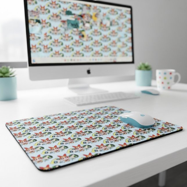 powerpuff girls Mouse Pad (Creator Uploaded)