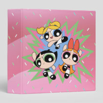 Powerpuff Girls Powfactor 3 Ring Binder