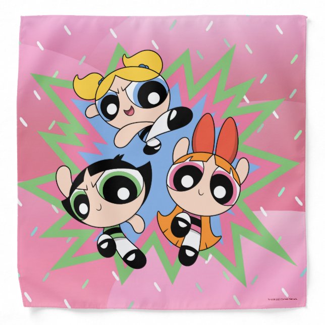 Powerpuff Girls Powfactor Bandana (Front)