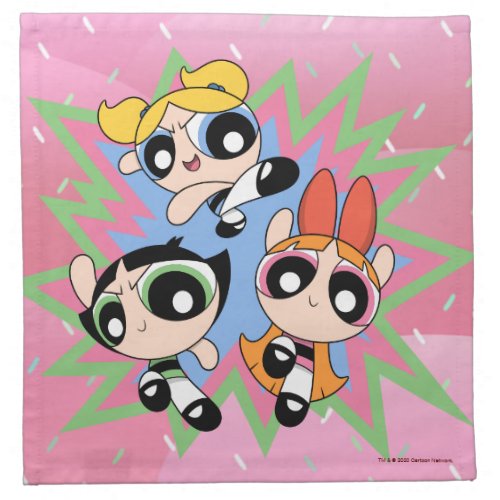 Powerpuff Girls Powfactor Cloth Napkin