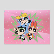 Powerpuff Girls Powfactor Invitation Postcard