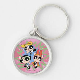 Powerpuff Girls Powfactor Keychain