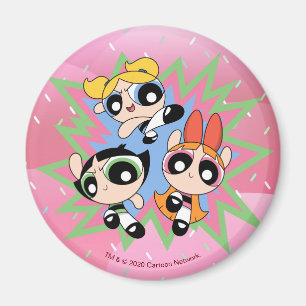 Powerpuff Girls Powfactor Magnet