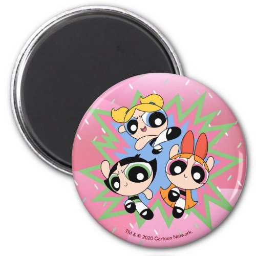 Powerpuff Girls Powfactor Magnet