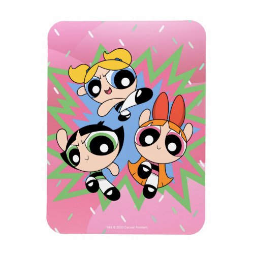 Powerpuff Girls Powfactor Magnet