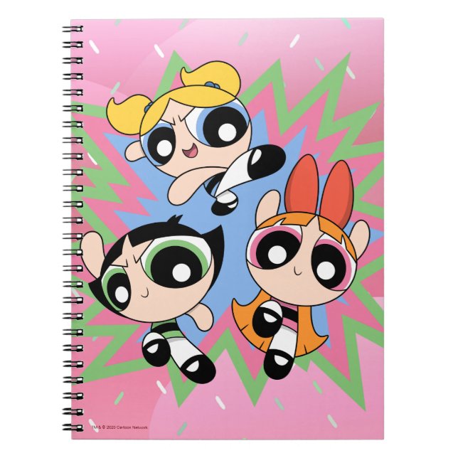 Powerpuff Girls Powfactor Notebook (Front)