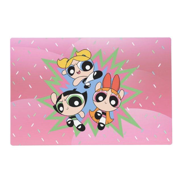 Powerpuff Girls Powfactor Placemat (Front)