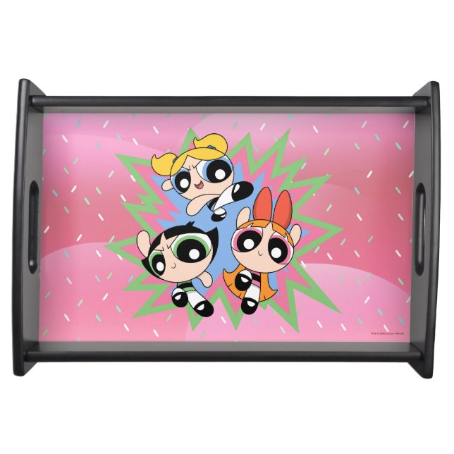 Powerpuff Girls Powfactor Serving Tray (Front)
