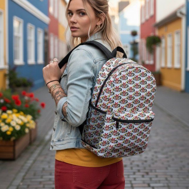 powerpuff girls Printed Backpack (Creator Uploaded)