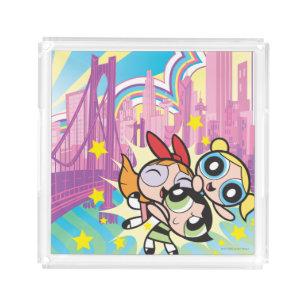 Powerpuff Girls Rule Acrylic Tray