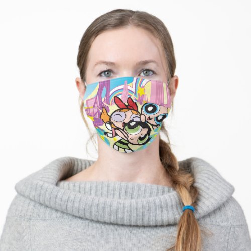 Powerpuff Girls Rule Adult Cloth Face Mask