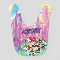 Powerpuff Girls Rule Baby Bib