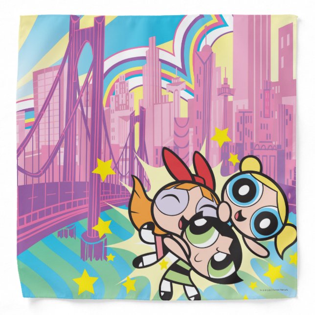 Powerpuff Girls Rule Bandana (Front)