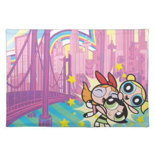 Powerpuff Girls Rule Cloth Placemat