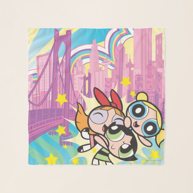 Powerpuff Girls Rule Scarf (Front)
