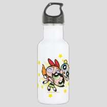 Powerpuff Girls Rule Stainless Steel Water Bottle