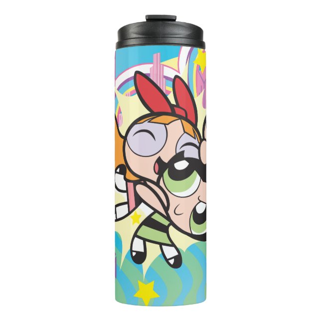 Powerpuff Girls Rule Thermal Tumbler (Front)