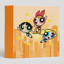 Powerpuff Girls Save The Day 3 Ring Binder