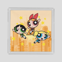 Powerpuff Girls Save The Day Acrylic Tray