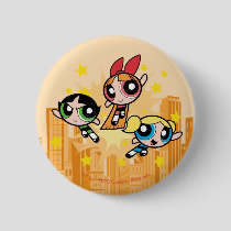 Powerpuff Girls Save The Day Button