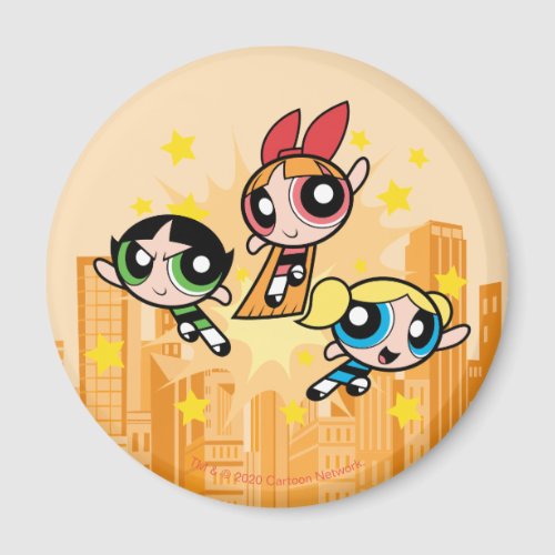 Powerpuff Girls Save The Day Magnet