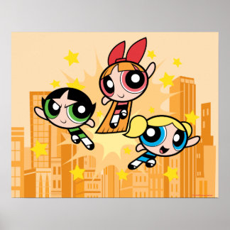 Powerpuff Girls Save The Day Poster