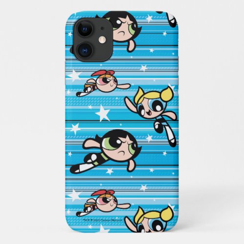 Powerpuff Girls Star Pattern iPhone 11 Case