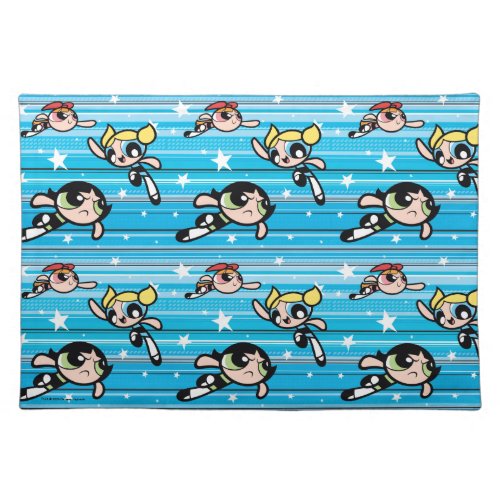 Powerpuff Girls Star Pattern Cloth Placemat