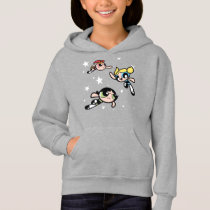 Powerpuff Girls Star Pattern Hoodie