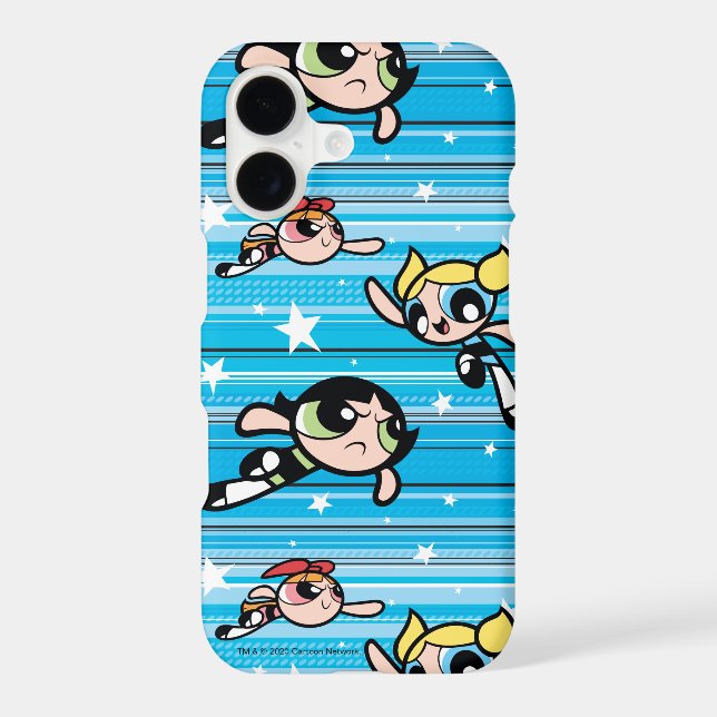 Powerpuff Girls Star Pattern Iphone Case (Back)