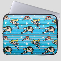 Powerpuff Girls Star Pattern Laptop Sleeve
