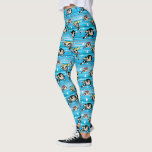 Powerpuff Girls Star Pattern Leggings<br><div class="desc">The Powerpuff Girls | Blossom,  Bubbles,  and Buttercup high speed pattern featuring stars!</div>