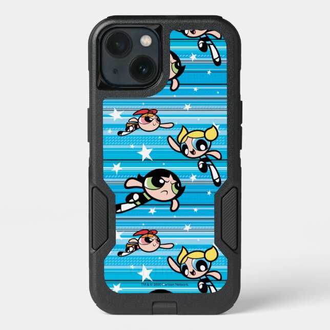 Powerpuff Girls Star Pattern Otterbox iPhone Case (Back)