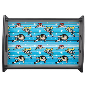 Powerpuff Girls Star Pattern Serving Tray