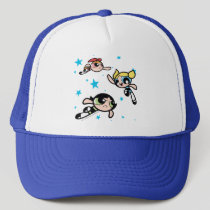 Powerpuff Girls Star Pattern Trucker Hat