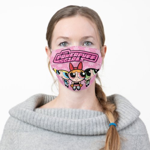 Powerpuff Girls Sugar Spice and Everything Nice Adult Cloth Face Mask