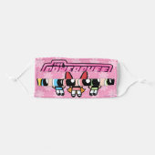 Powerpuff Girls: Sugar, Spice and Everything Nice Adult Cloth Face Mask (Front, Folded)