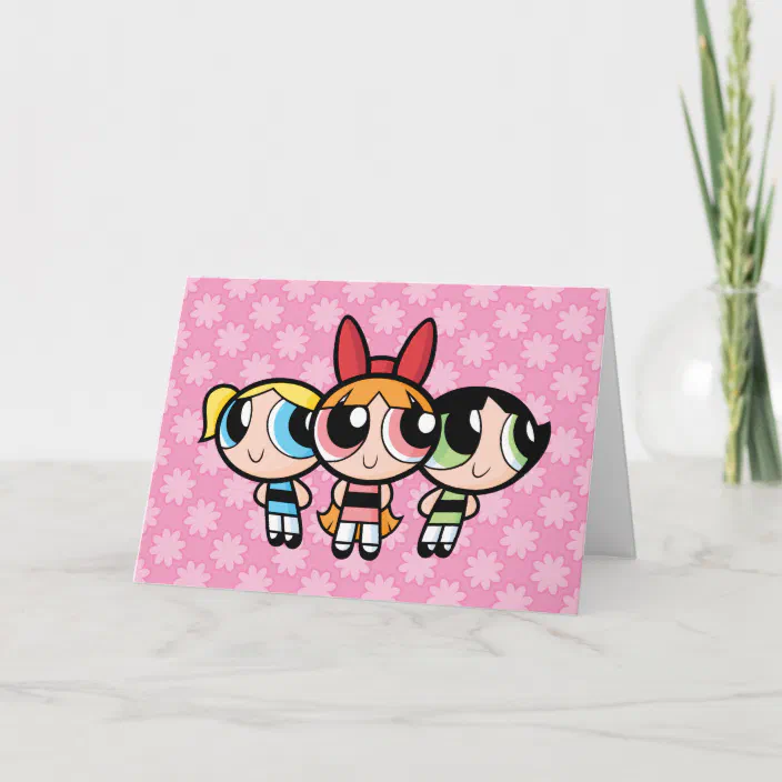 Powerpuff Girls Sugar Spice And Everything Nice Card Zazzle Com