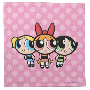 Powerpuff Girls: Sugar, Spice and Everything Nice Cloth Napkin