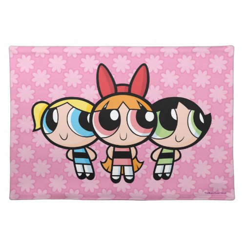 Powerpuff Girls Sugar Spice and Everything Nice Cloth Placemat